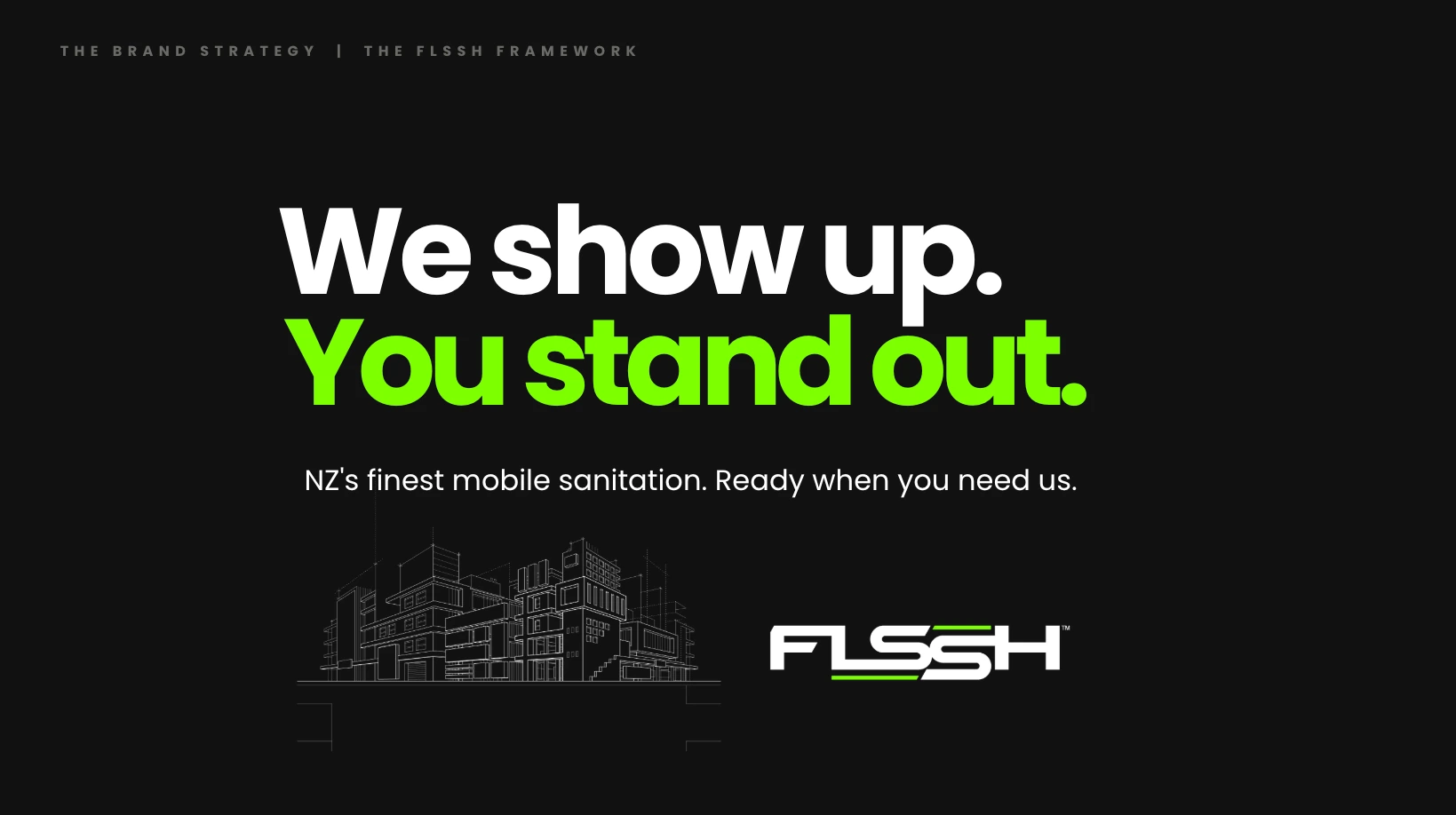 The FLSSH framework: we show up, you stand out
